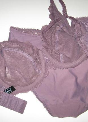 80е 36dd рр 14 playtex. сша. очаровательный кружевной комплект белья4 фото