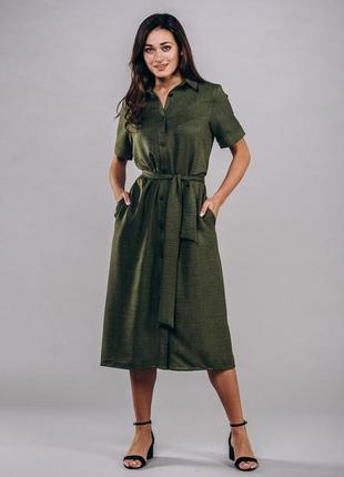 Літній розпродаж! натуральна льонова сукня arjen