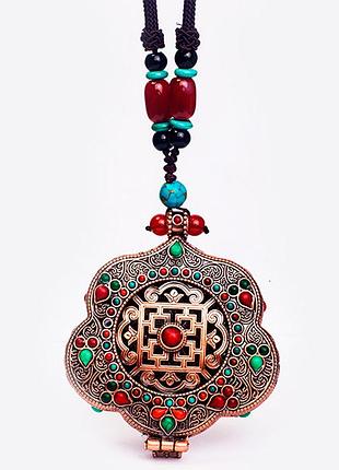 Тибетский амулет большого богатства ( с аромадиффузором)