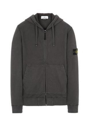 Худи на молнии stone island zip hooded sweatshirt — цена 5150 грн