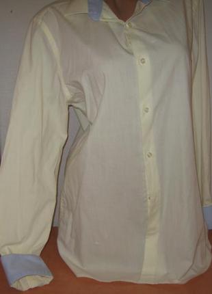 Рубашка женская с длинным рукавом б/у размер 44-46