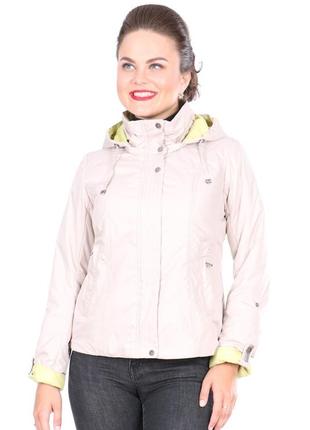 Колекція весна осінь, жіноча демісезонна куртка mishele 10014 50, 52 розмір7 фото
