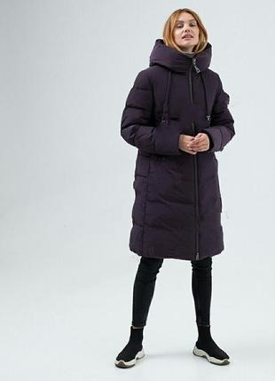 Жіноча зимова куртка пуховик парка clasna  m, l1 фото