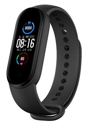 Фітнес-браслет xiaomi mi smart band 5 black