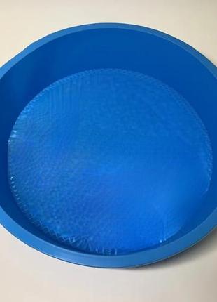Форма для выпечки silicone molds силиконовая круглая торт  24 см3 фото