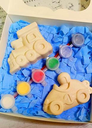 Набор гипсовых фигурок с красками, набор для творчества