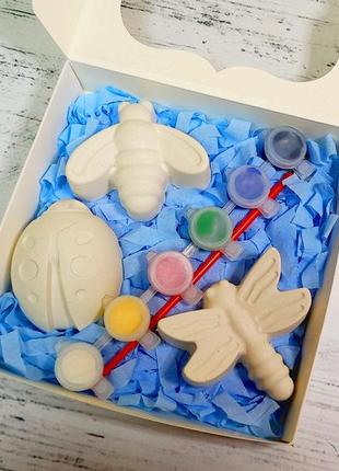 Набор гипсовых фигурок с красками, набор для творчества