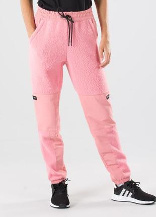 Dope ollie w fleece pants pink флісові жіночі спортивні штани