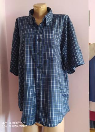 Сорочка чоловіча короткий рукав, xl
