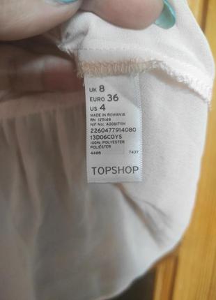 Блуза topshop, шифон 5