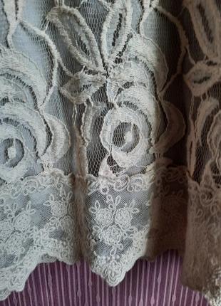 Дизайнерське бохо етно сукню в білизняному стилі від данців cream5 фото