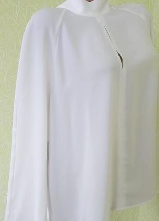 Блузка zara з стрічками6 фото