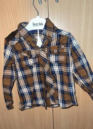 Дитяча сорочка на 9-12 місяців, весна-осінь