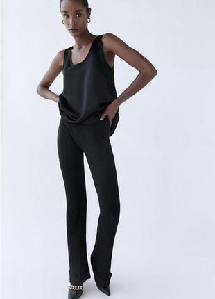 Сатиновий топ zara