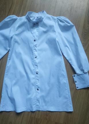 Сорочка,блуза з паском2 фото