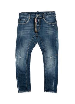 Dsquared2 tidy biker jeans "be cool be nice" оригінальні джинси pmh0137471 фото