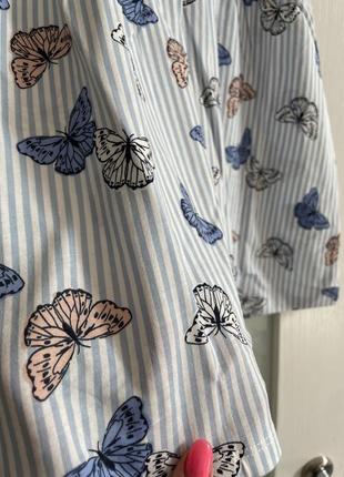 Платье сарафан бабочки 4-10 лет3 фото