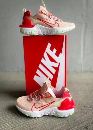 Кросівки nike react vision "orange"