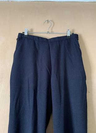 Штани брюки  класичні темно сині3 фото