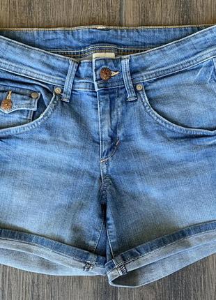 H&m шорты джинсовые , шорти джинсові жіночі5 фото