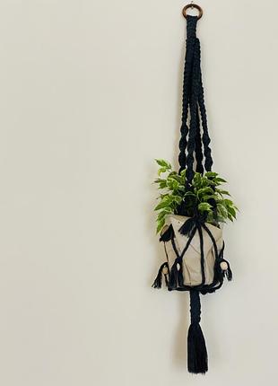 Кашпо макраме handmade хендмейд