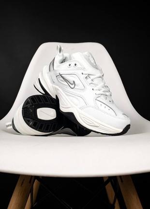 Nike m2k white/grey original1 фото