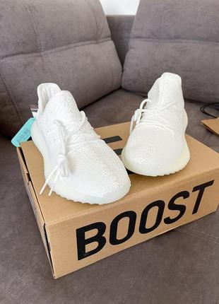 Мужские кроссовки adidas yeezy boost 350 v2 white 40-42-43-448 фото