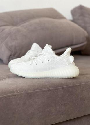 Мужские кроссовки adidas yeezy boost 350 v2 white 40-42-43-443 фото