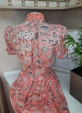 Жіноче  плаття в квітковий принт7 фото