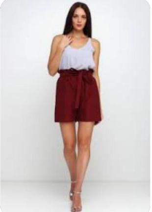 Шорти виний колір