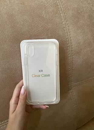 Прозорий чохол iphone xr