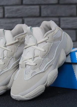 Женские кроссовки adidas yeezy 500 blush#адидас2 фото