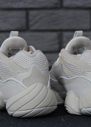 Женские кроссовки adidas yeezy 500 blush#адидас3 фото