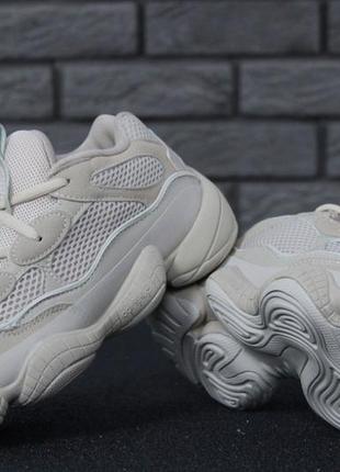 Женские кроссовки adidas yeezy 500 blush#адидас6 фото