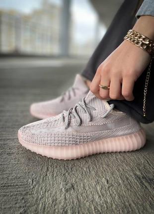 Жіночі кросівки adidas yeezy boost 350 v2 synth reflective 36-37-38-39-407 фото