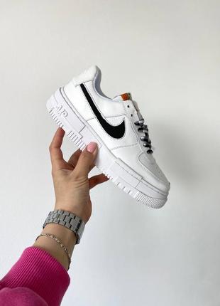 Жіночі кросівки nike air force 1 pixel fresh знижка sale | кросівки білі з чорним