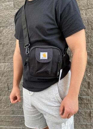 Сумка месенджер carhartt essentials black2 фото