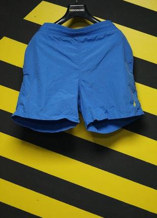 Синие пляжные шорты