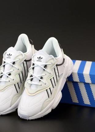 Чоловічі шкіряні кросівки adidas ozweego #адідас