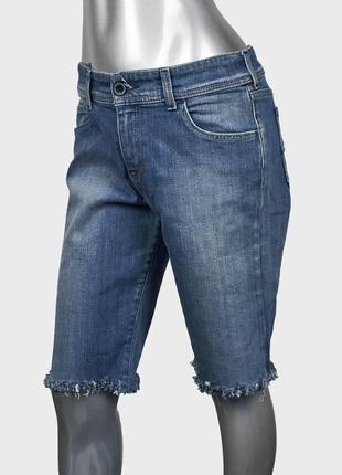 Armani jeans жіночі джинсові шорти, бриджі бермуди (оригінал)