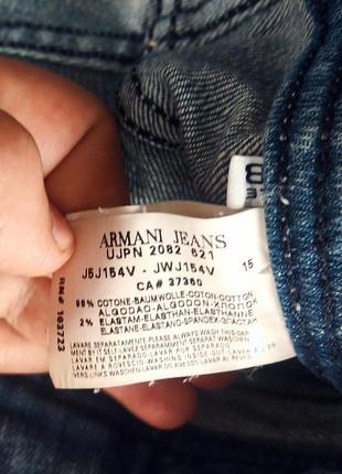 Armani jeans женские джинсовые шорты бриджи бермуды (оригинал)9 фото