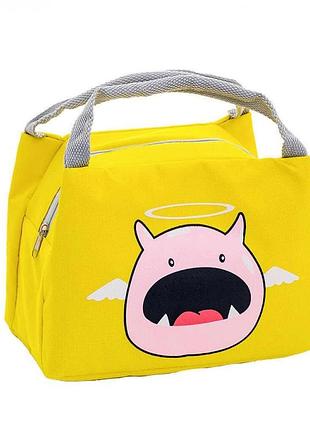 Дитяча термосумка для ланчу, обідів (жовтий)