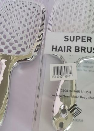 Гребінець для волосся super hair brush2 фото