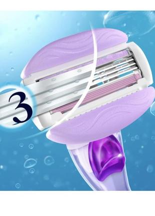 Gillette venus comfortglide breeze сменные картриджи оригинал бритва венус 4 сменные кассеты2 фото