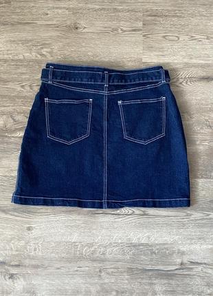 Синяя джинсовая юбка pep&co3 фото