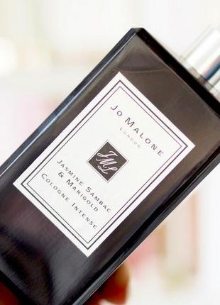 Jo malone jasmine sambac & marigold💥оригинал 1,5 мл распив аромата жасмин3 фото