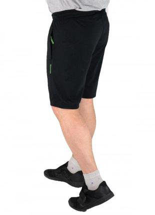 Чоловічі шорти трикотажні чорні, розмір l,xl,xxl,3xl2 фото