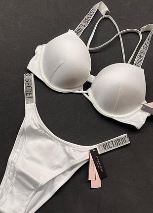 Купальник от victoria's secret, плавки, виктория сикрет, стразы5 фото
