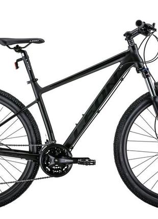 Велосипед 27.5" leon xc-80 am hydraulic lock out hdd 2022 (сірий із чорним (м))