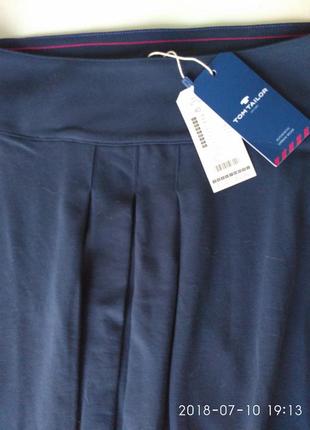 Юбка нова, темно-синя, tom tailor, розмір l2 фото